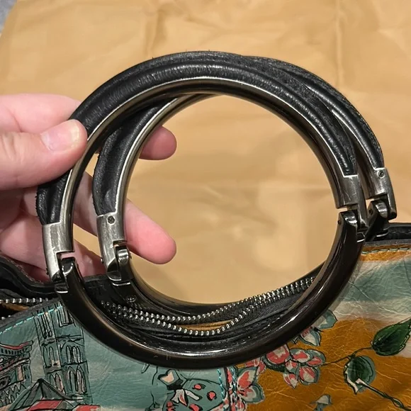 Patricia Nash Floral Bag - Green and Orange - Picture 8 of 10